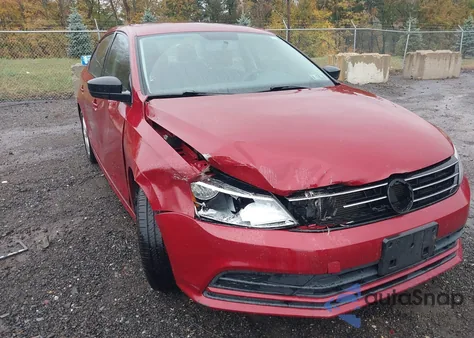 2016 Volkswagen Jetta 1.4T S z USA, uszkodzony, nr VIN 3VW267AJ2GM368143